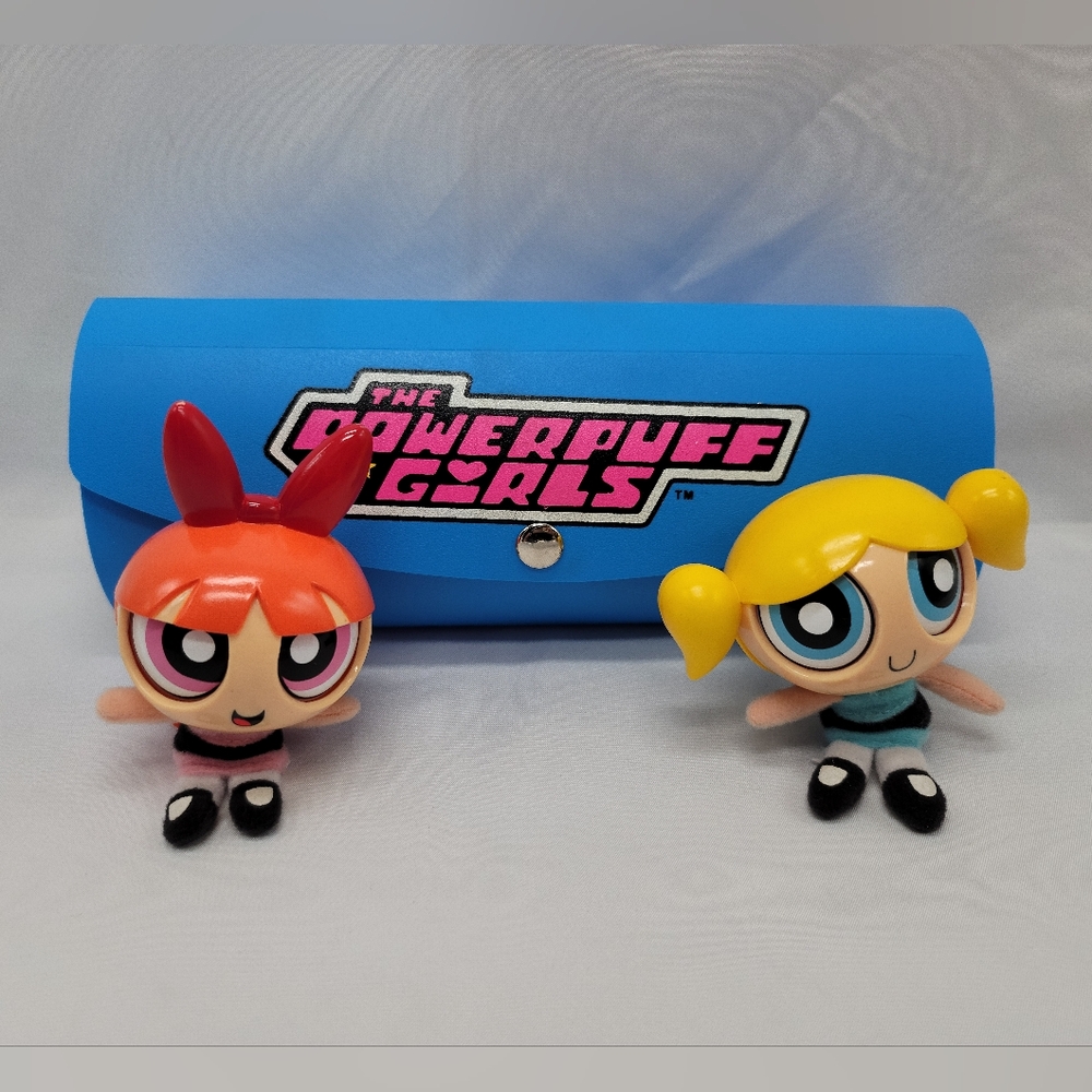 The Powerpuff Girls Sleeping Eye Dolls Beds Pillows And Case Figure Set